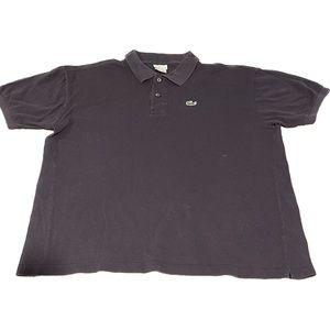 Men's Lacoste Polo T-Shirt Black size Large